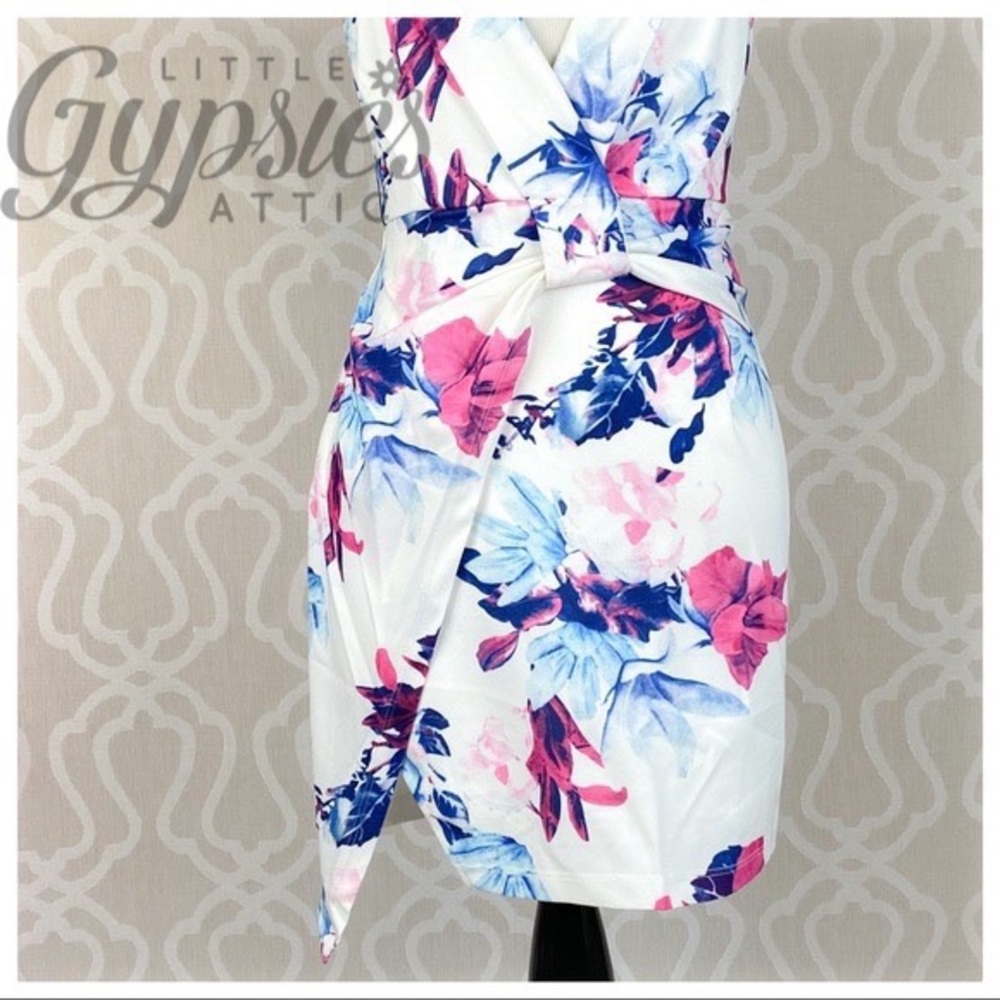 Jennifer Ultra Mini Water Color Dress - Picture 10 of 11